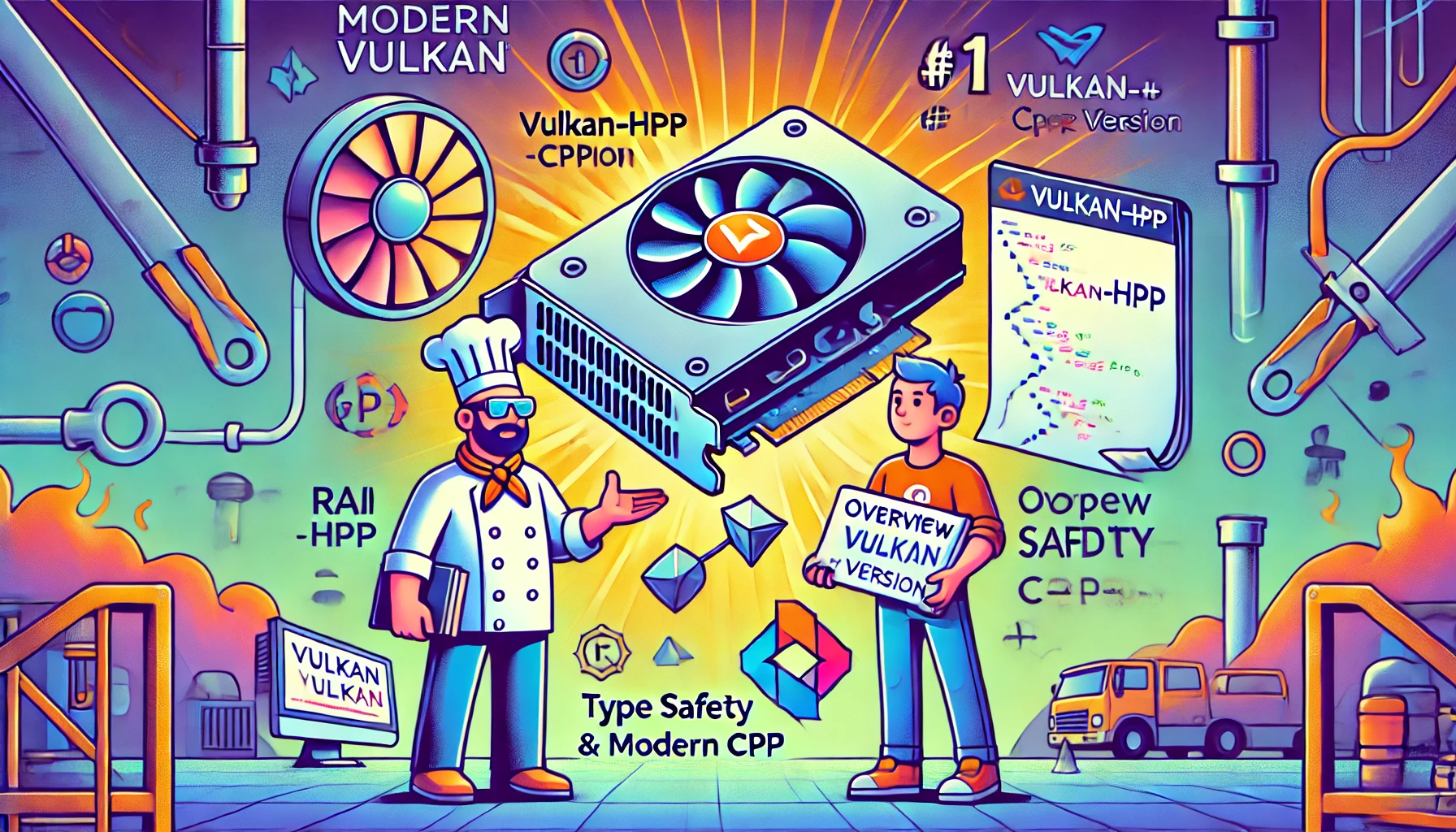 [모던 Vulkan (C++ 버전)] #1: Vulkan-HPP와 Modern C++ 개요