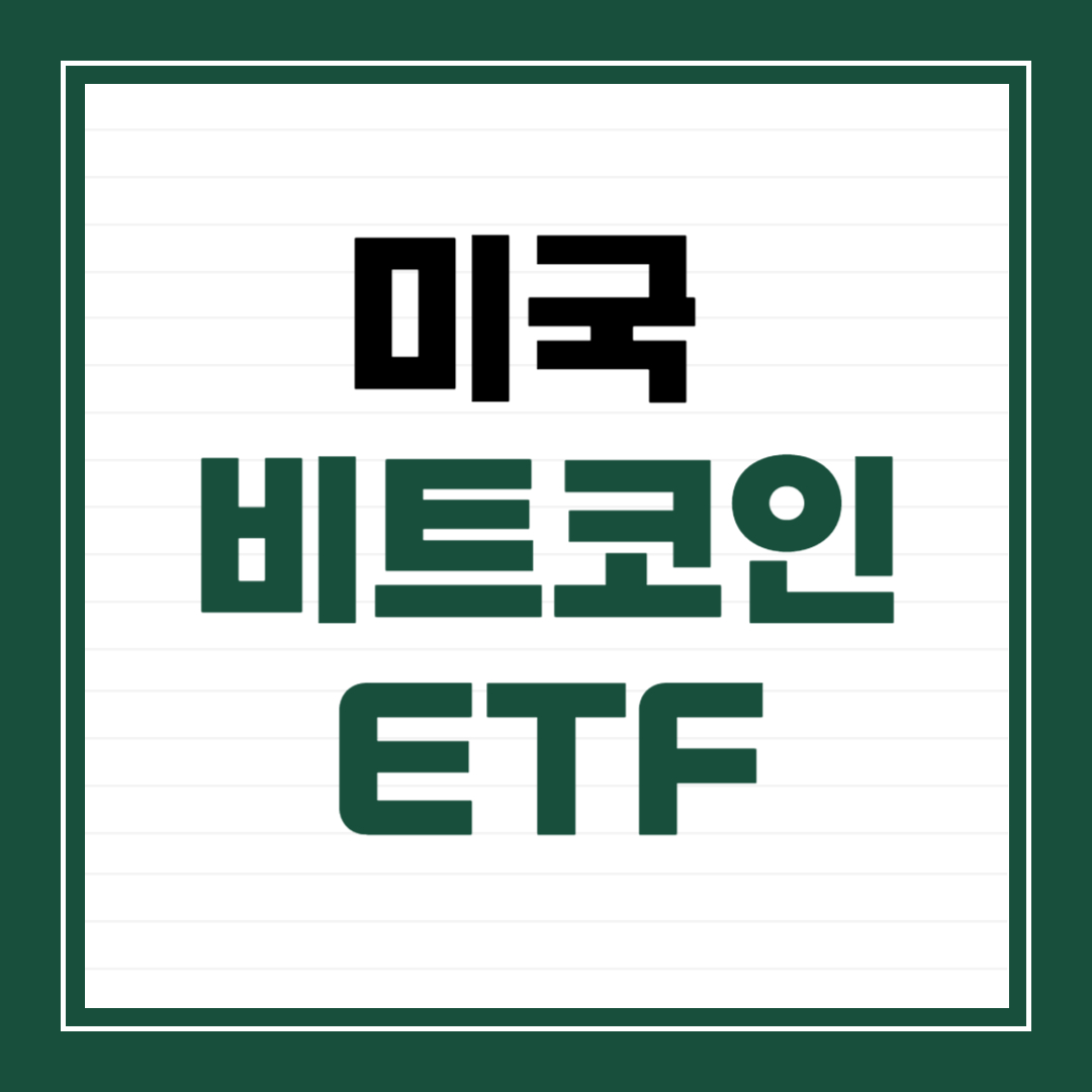 미국 비트코인 ETF