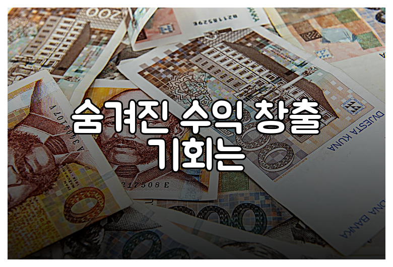 숨겨진 수익 창출 기회는