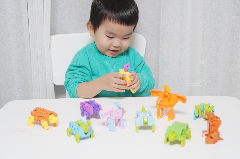 트랜스포머 숫자, 공룡로봇과 수놀이하자 9