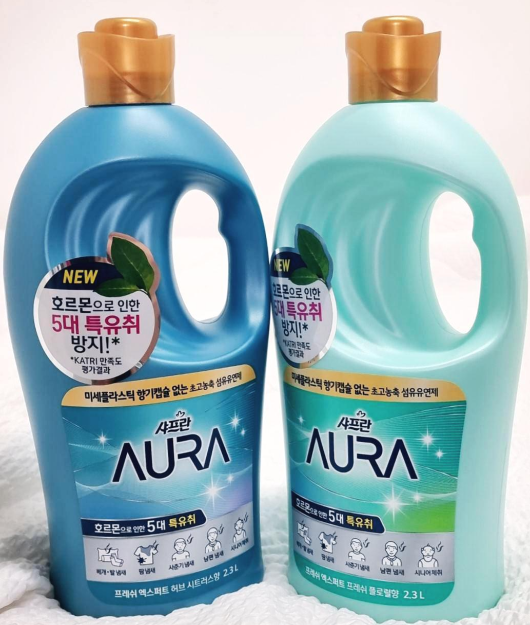  섬유유연제 샤프란 AURA