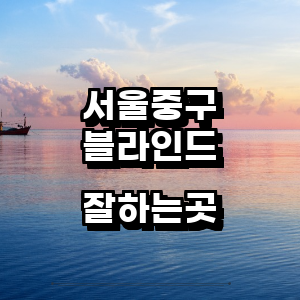 서울 중구 블라인드