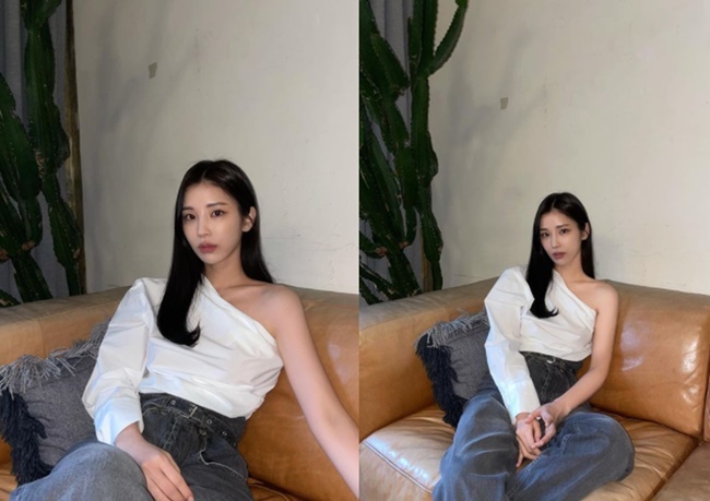  강석우 딸 강다은, 오프숄더로 드러낸 과감함!! 청순 미모 여전하네~