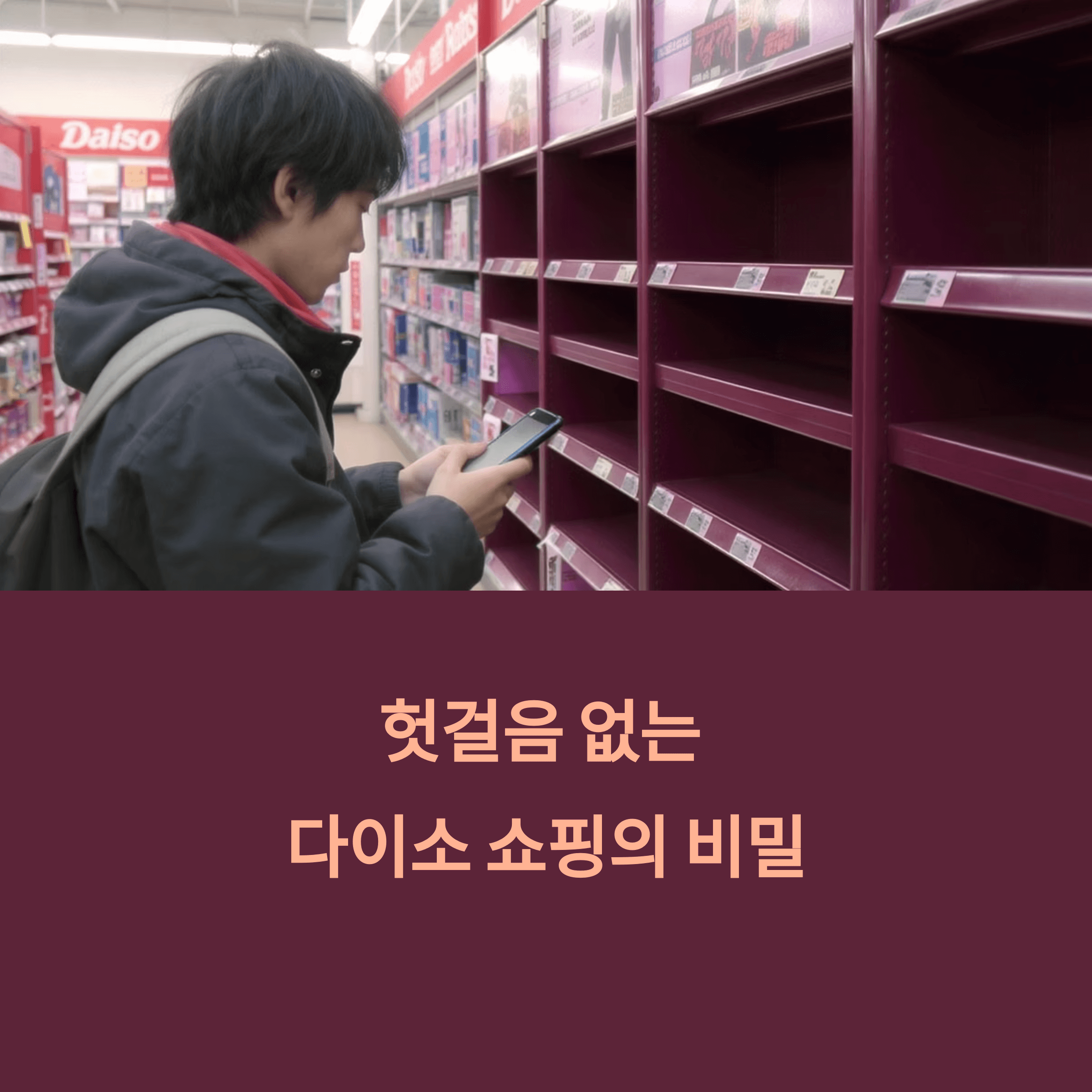 다이소 재고조회 확인법