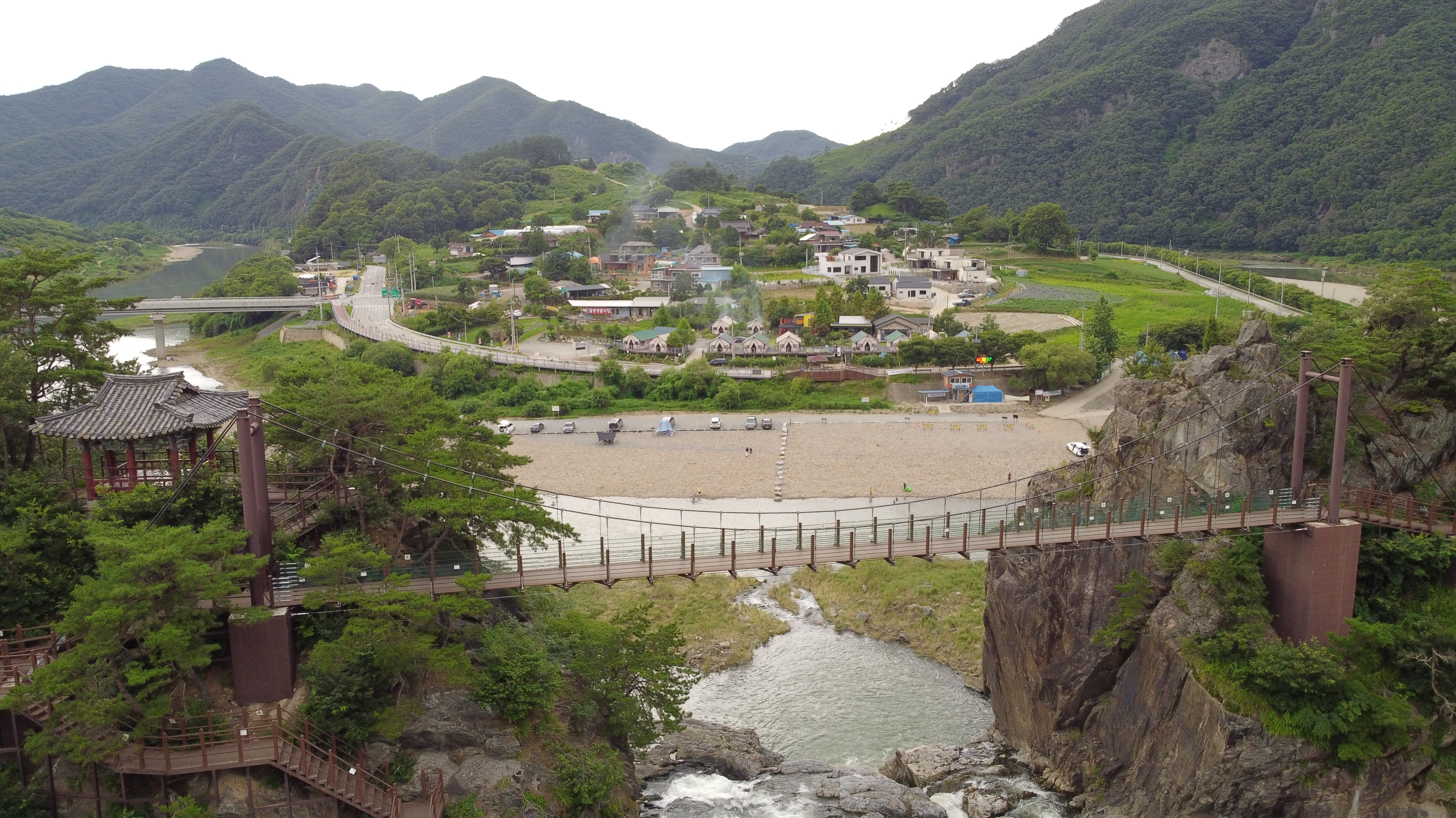  수주팔봉 차박 캠핑장