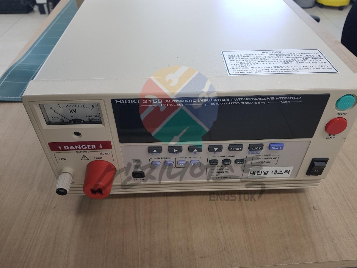 GAG / HIOKI 3153 내전압테스터기 수리 / HIOKI 계측기 수리전문 / 폴트발생 내전압테스터기 수리문의!