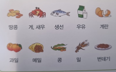 아낙필락시스 식품