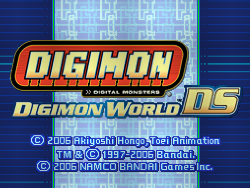  반다이 남코 (Bandai Namco) - 디지몬 월드 DS 북미판 Digimon World DS USA (닌텐도 DS - NDS)
