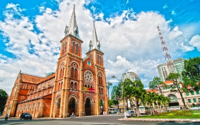 사이공 노트르담 대성당 Notre-Dame Cathedral Basilica of Saigon