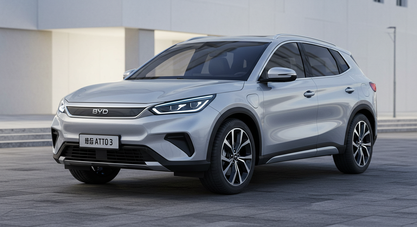 BYD 차량 모습
