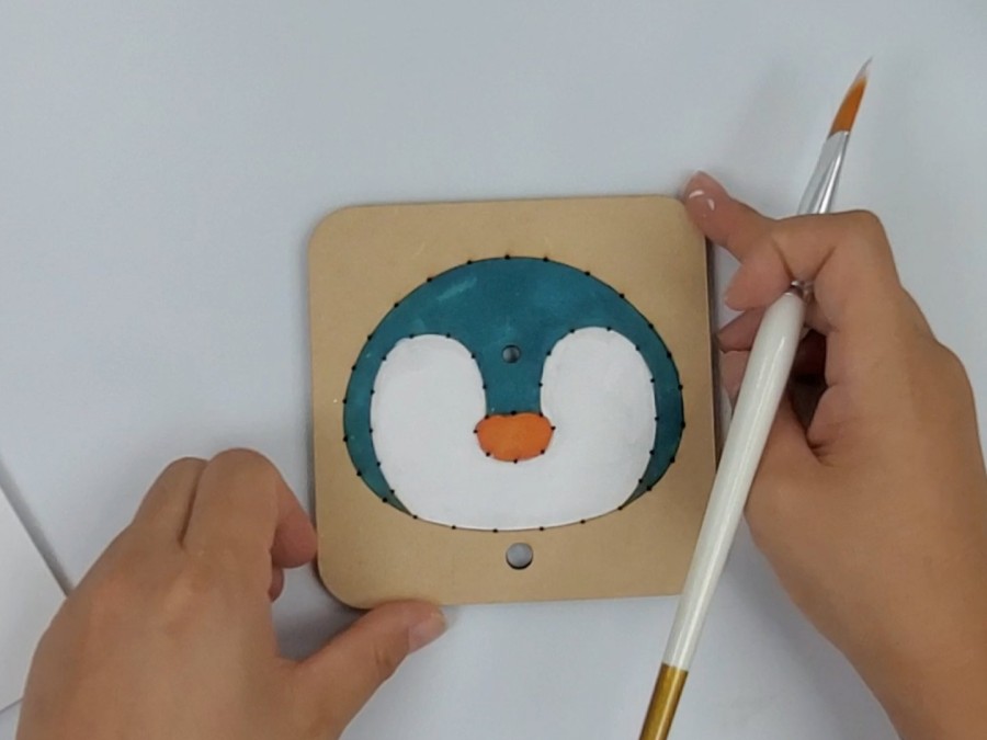 되는 펭귄 스트링아트 만들기 9. 집중력이 향상이 12