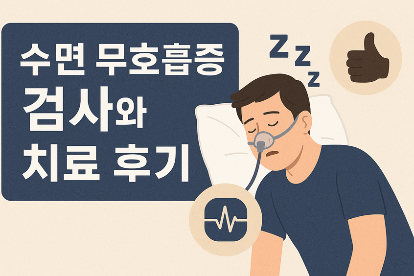 수면 무호흡증 검사와 치료 후기