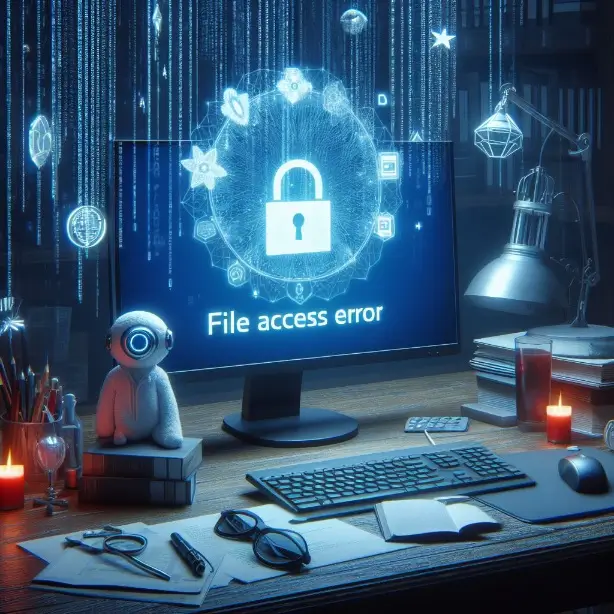 파일 엑세스 오류