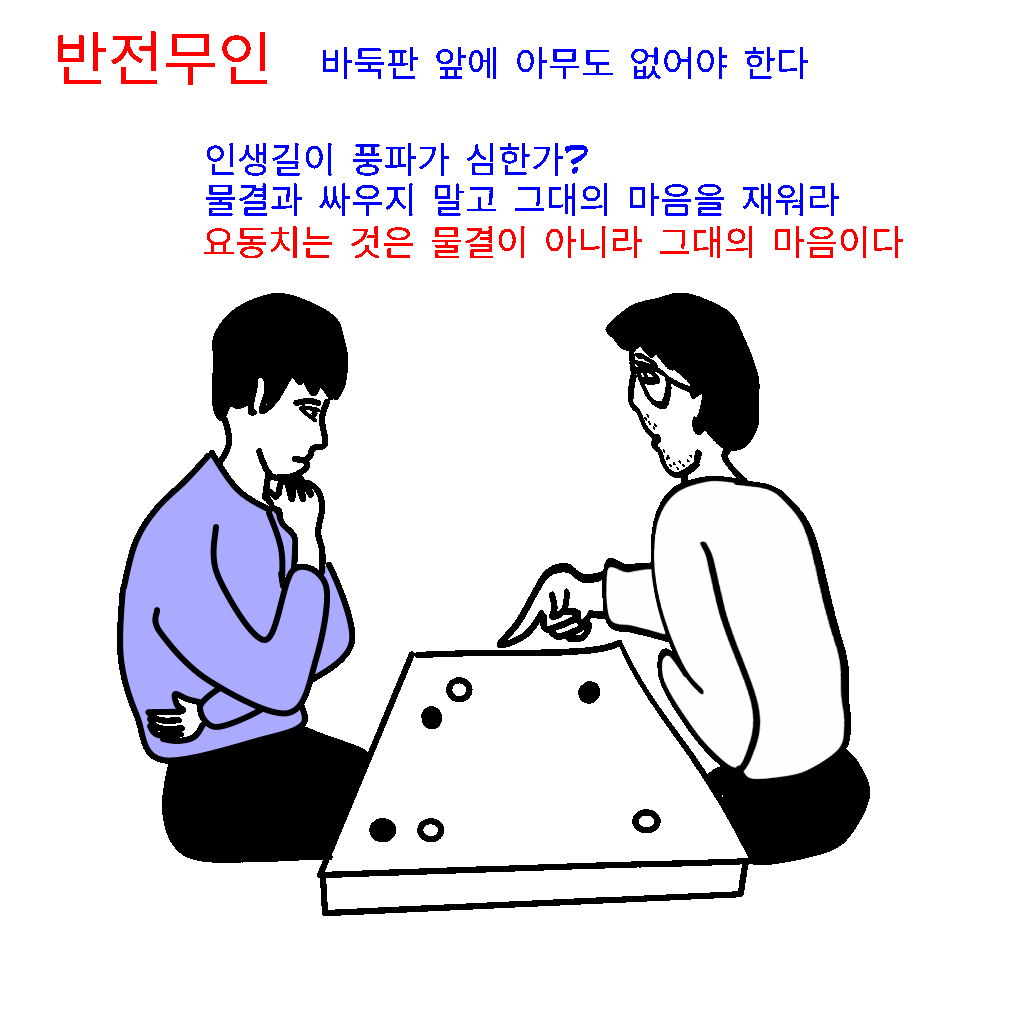  좋은 글 그림 철학 심리학 요동치는 것은 물결이 아니라 그대의 마음이다.
