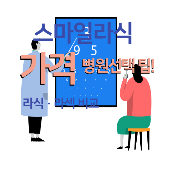 스마일라식 가격 병원선택 팁