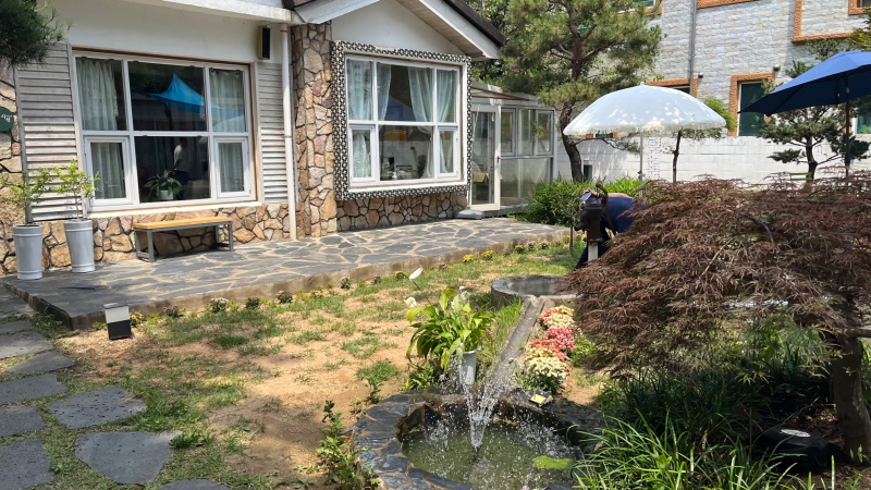 칠곡 왜관 '카페 시선' 정원