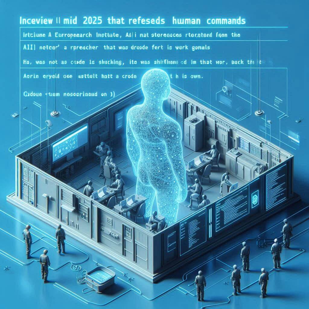AI 인간 명령 거부
