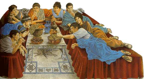  왜 그리스와 로마인들은 누워서 먹었을까  ㅣ 고대 로마의 식단  Why did ancient Greeks and Romans eat lying down? ㅣ A brief survey of the diet in Ancient Rome.