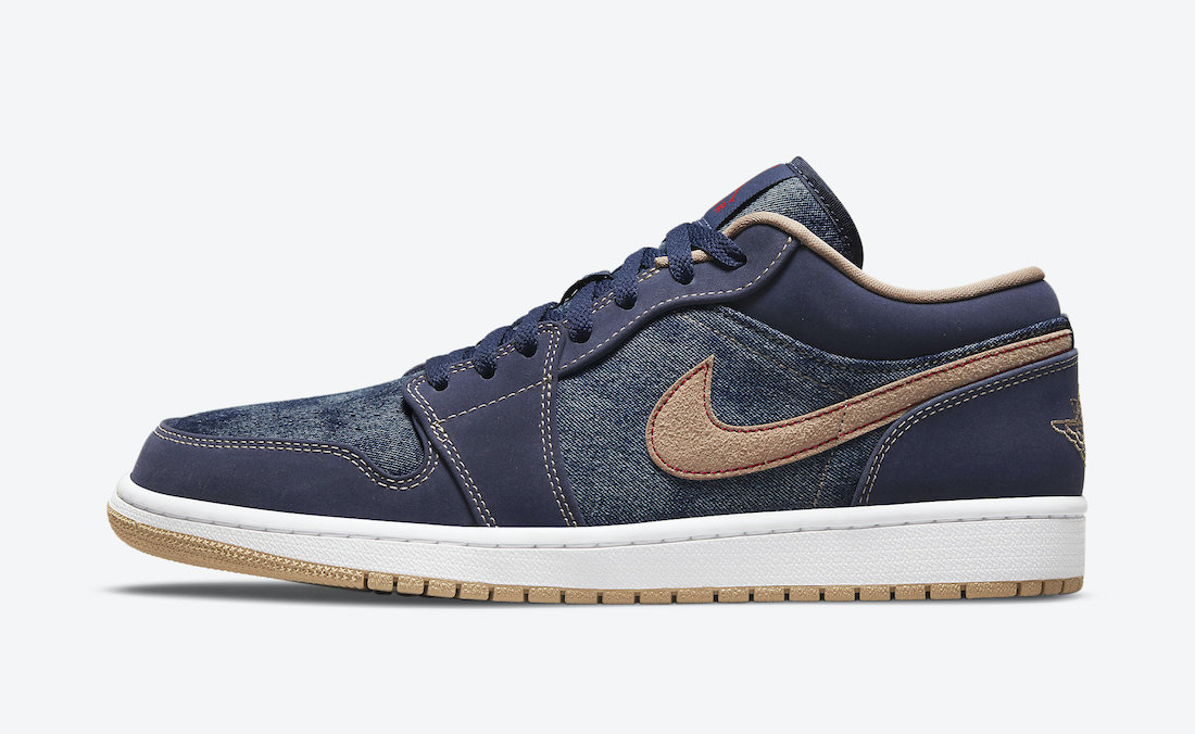 Air Jordan 1 Low Denim DH1259-400