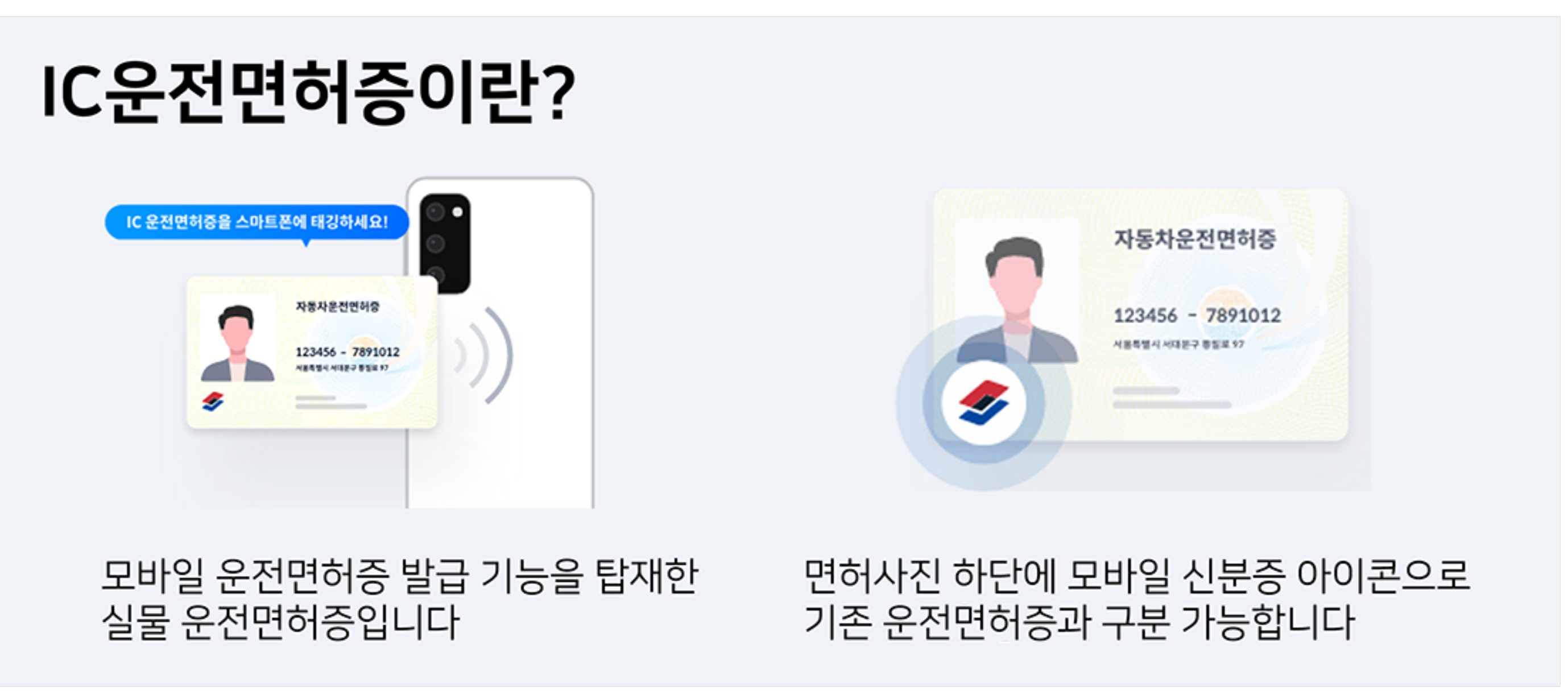 모바일 신분증 운전면허증 발급 방법