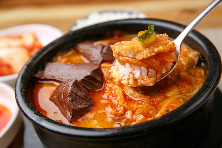  선지효능 맛도 좋고 건강에 좋아요