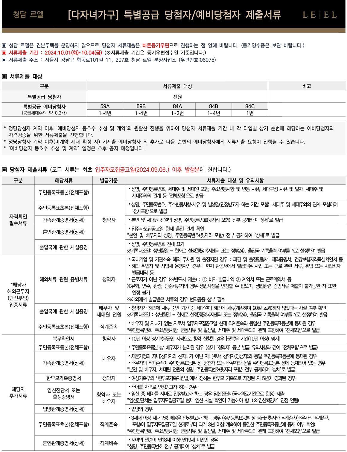 청담르엘당첨자발표-13