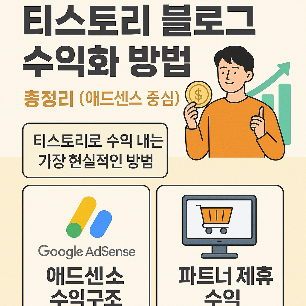 &lt;p style=&quot;display:none;&quot;&gt; 티스토리로 수익 내는 가장 현실적인 방법 애드센스 수익구조부터 승인 조건까지 총정리 클릭형 광고와 파트너 제휴 수익을 동시에 &lt;/p&gt;