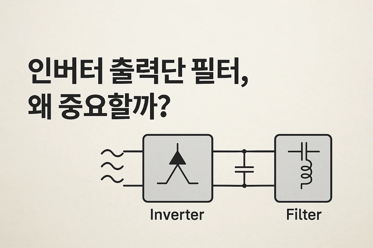 인버터 출력단 필터, 왜 중요할까?