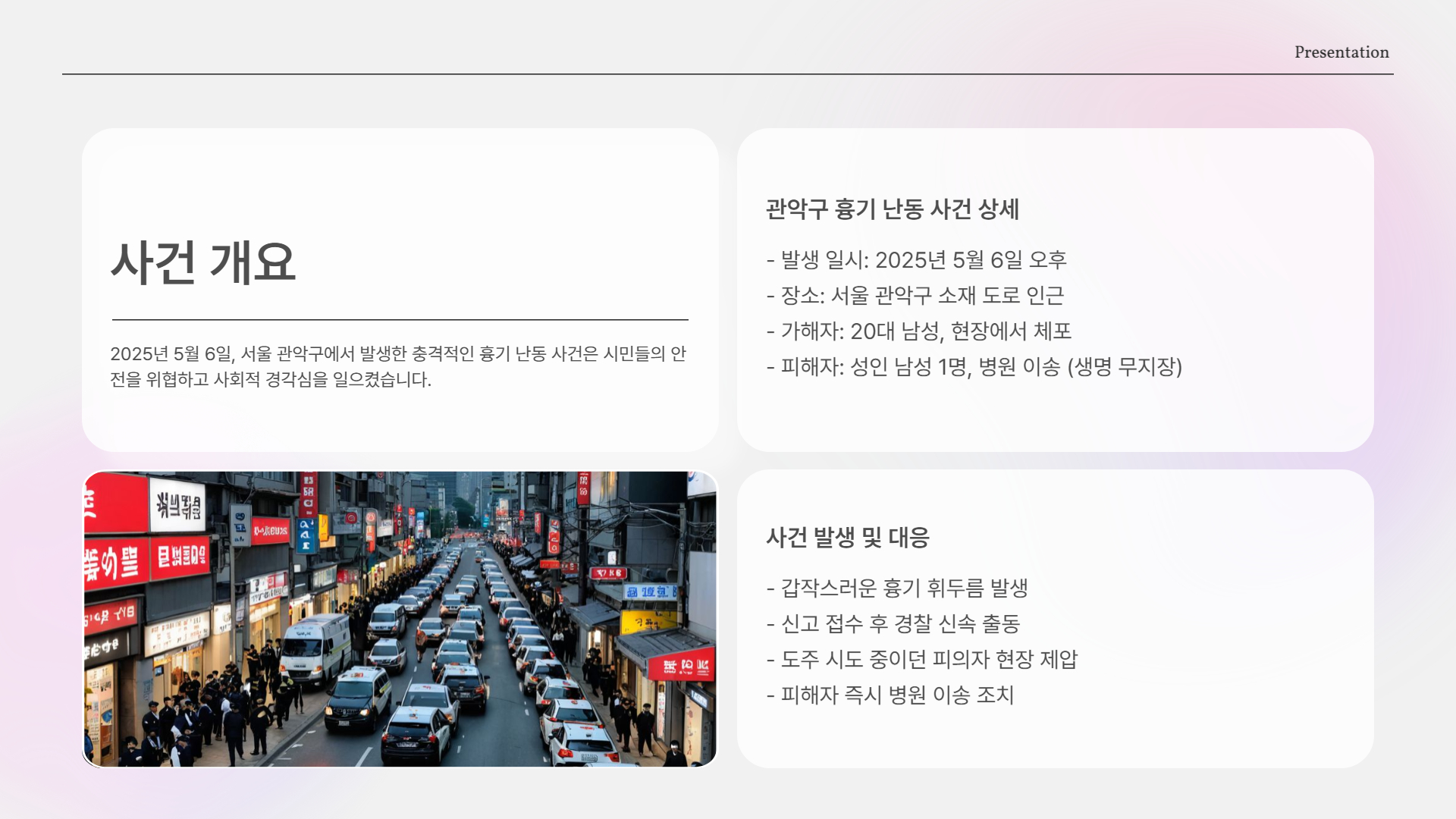 사건 개요