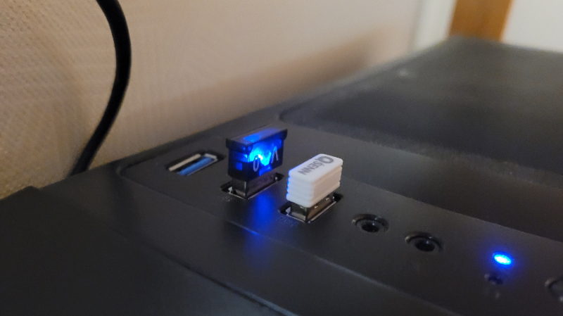 동글이 5.0-usb 포트에 연결