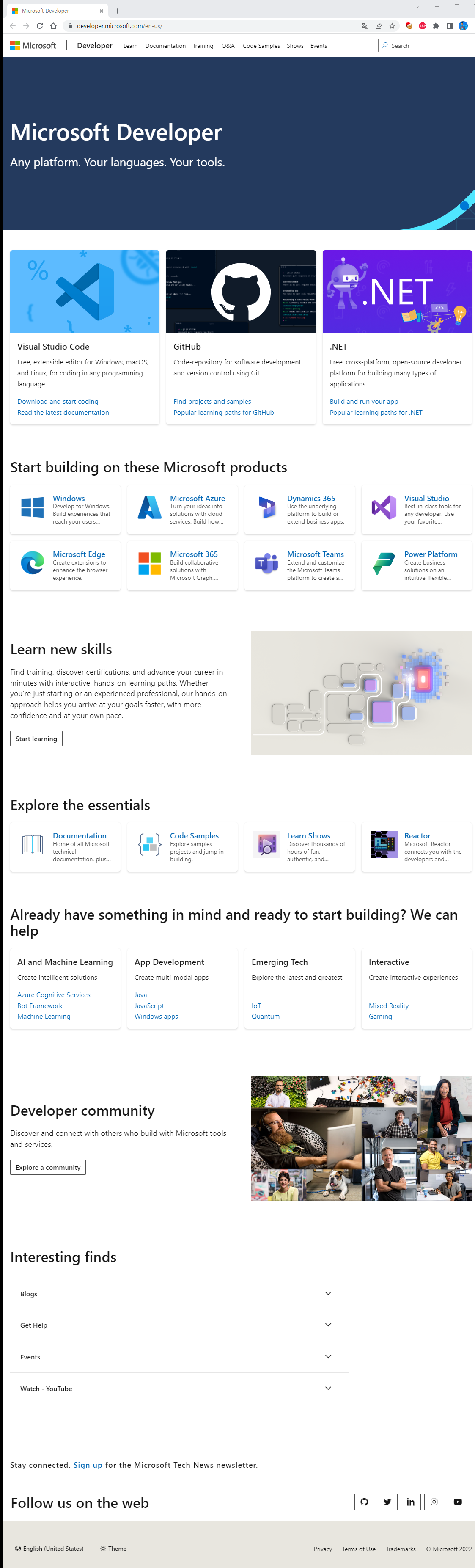 MS 개발자 센터 소개_Introduction to MS Developer Center