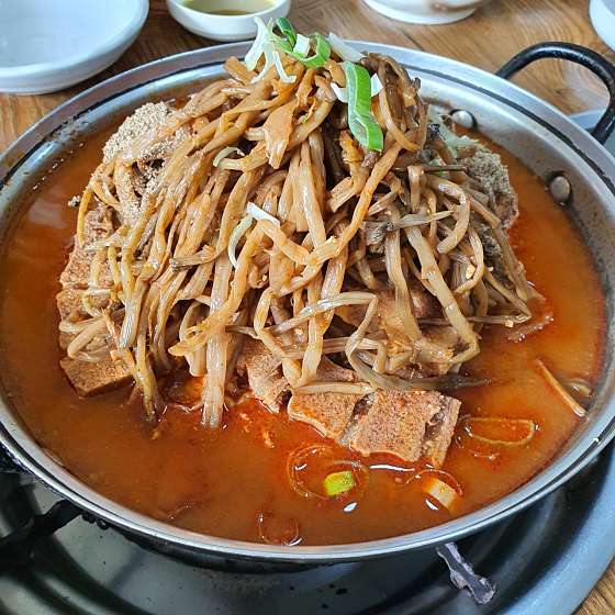 고구마 새싹 산