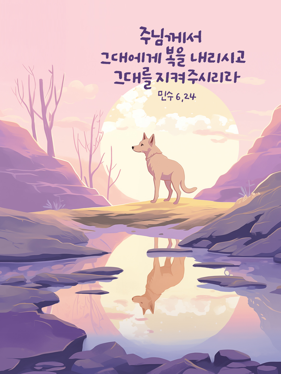 주님께서 그대에게 복을 내리시고 그대를 지켜 주시리라. (민수기 6장 24절)