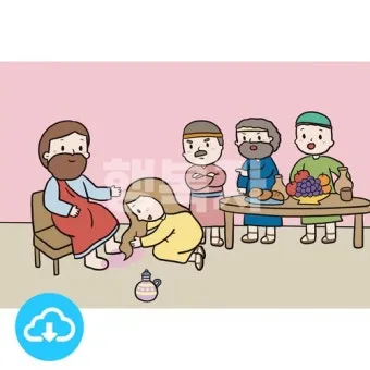 향유를 부은 마리아의 이야기_9