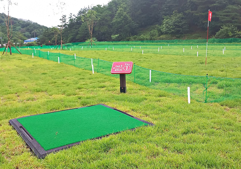 진주 동부5개면파크골프장. 경상남도 진주시 사봉면 사곡리 1853