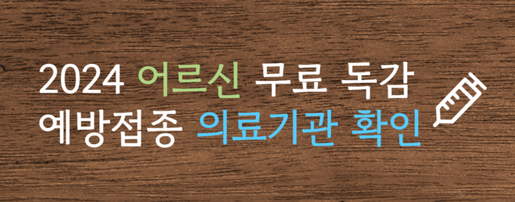 [2024 독감 예방접종] 독감 예방접종 시기(기간) / 독감 예방접종 무료 어르신 65세 이상 노인 / 독감 주사 접종 병원