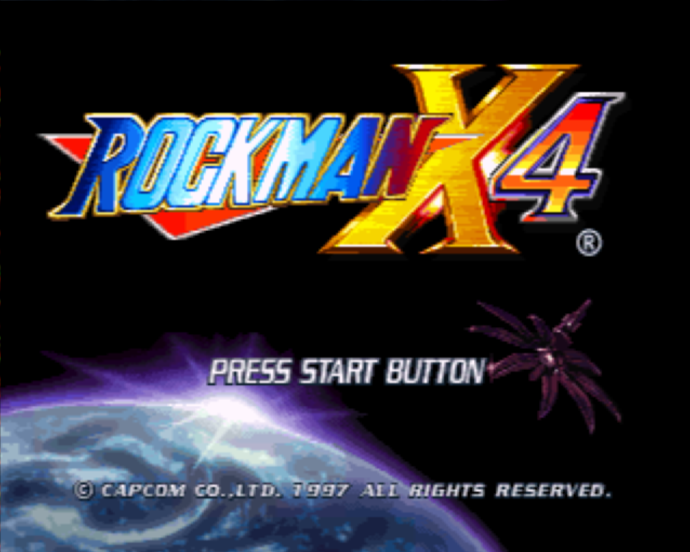  록맨 X4 - Rockman X4 (PS1 BIN 다운로드)