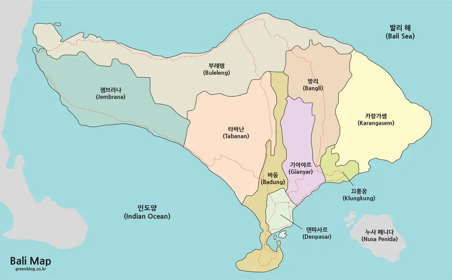  발리 여행 준비 1편(숙소 위치 고르기, 지역별 특징, 항공편 팁)