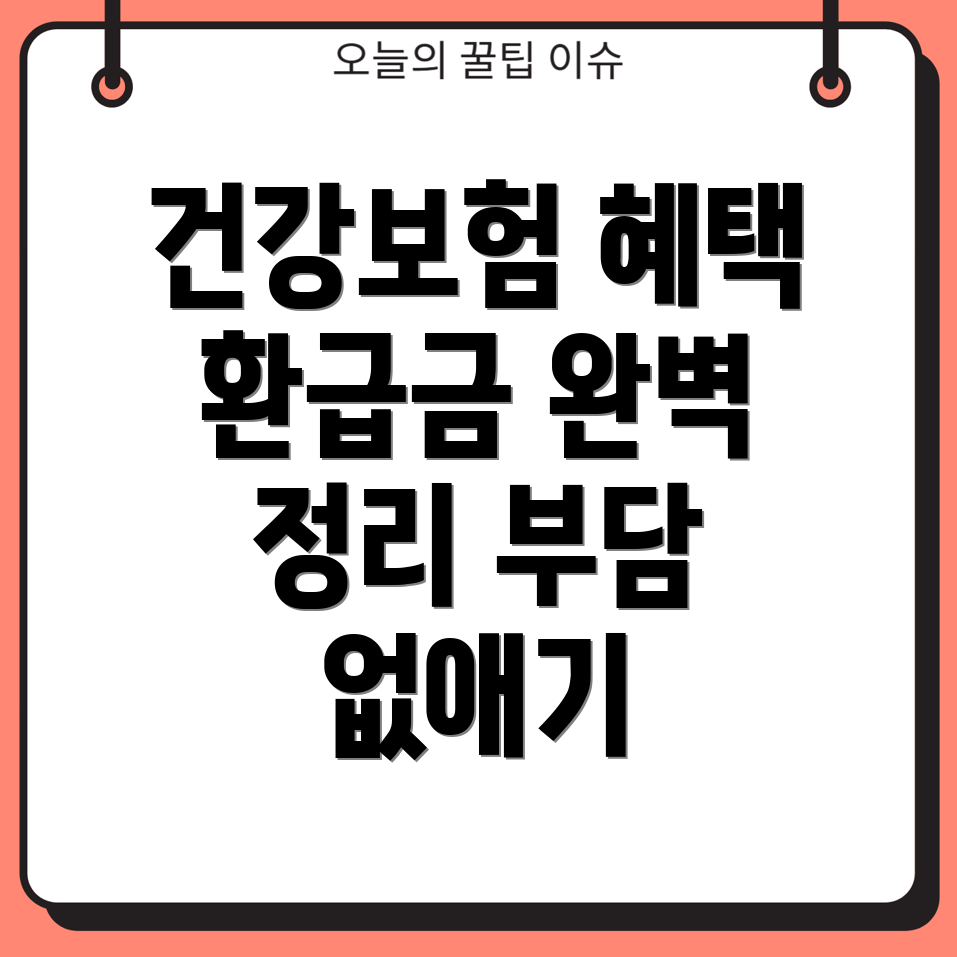 건강보험 본인 부담 상한액 초과금
