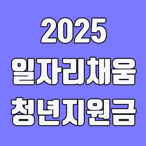일자리채움청년지원금