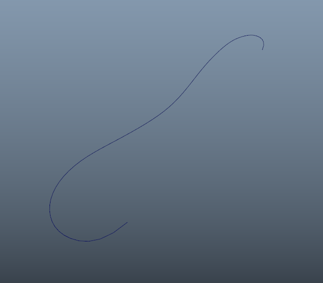 뷰포트에 그린 커브 이미지