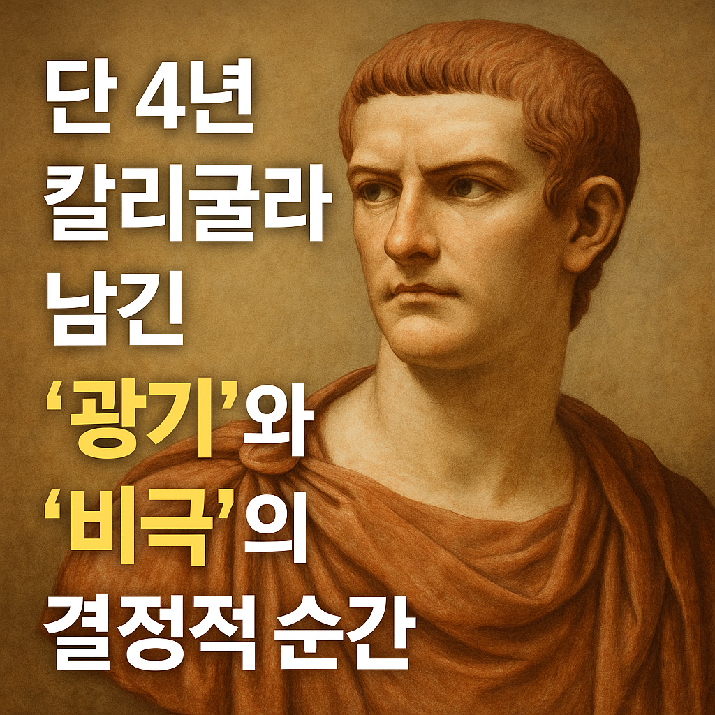 단 4년, 로마 황제 칼리굴라가 남긴 ‘광기’와 ‘비극’의 결정적 순간
