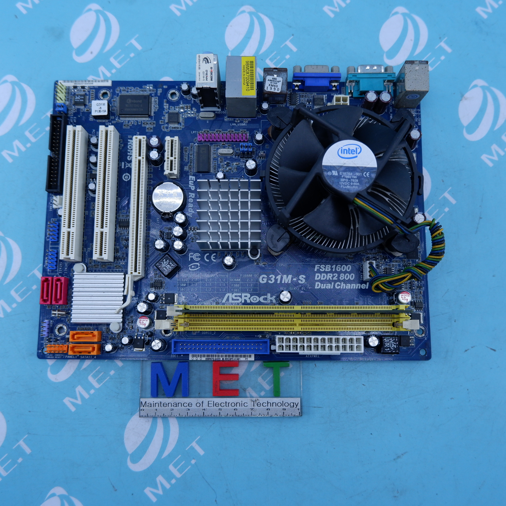 G31M-S [SINGLE BOARD COMPUTER] ASROCK MAIN BOARD G31M S ㈜엠이티 산업 자동화 장비 ...