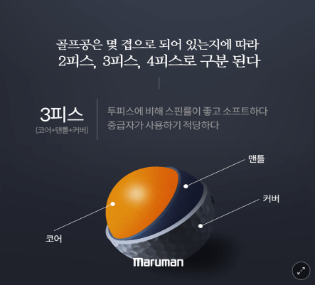 3피스 골프공