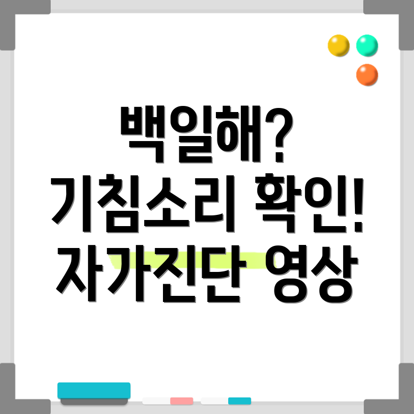 백일해 진단