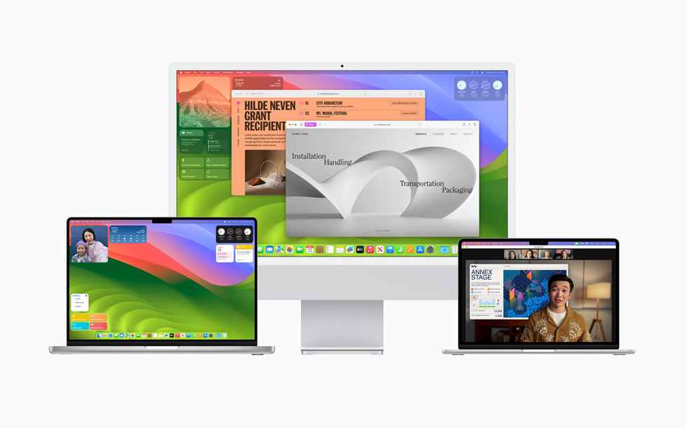 위젯으로 Mac을 사용자화할 수 있는 새로운 방식&#44; Safari 및 화상 회의의 대대적인 업데이트는 물론 흥미진진한 신규 게임 타이틀까지 제공한다.