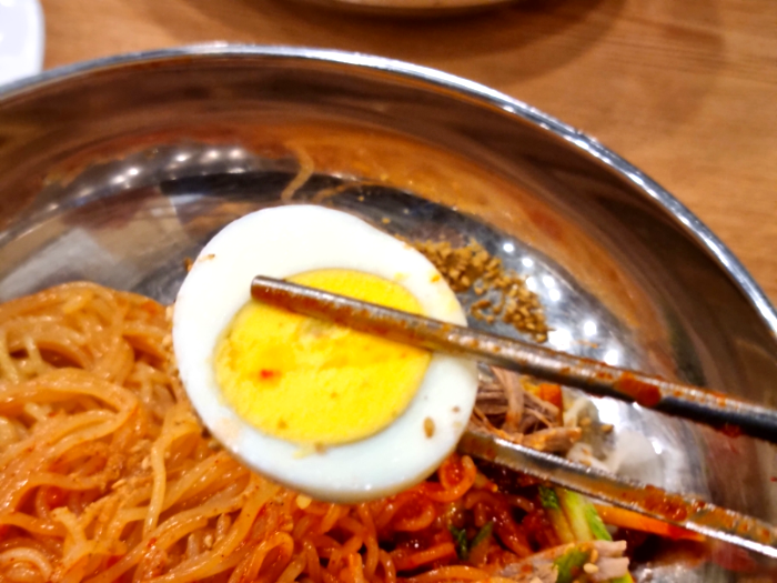 비빔밀면