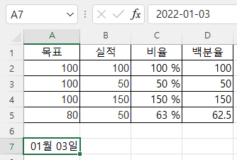 분수가 날짜 형식으로 인식됨