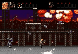  고전게임, 콘트라 하드코어(Contra: Hard Corps)한글판 바로플레이, 메가드라이브 콘솔게임
