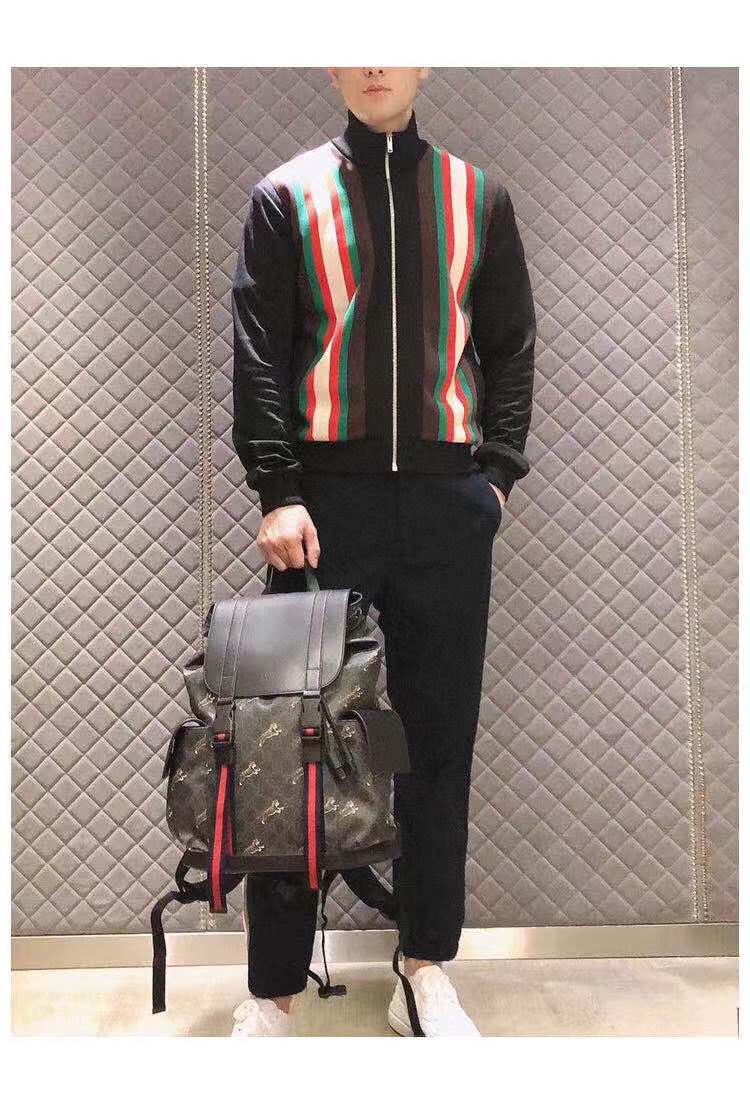  [GUCCI] 구찌 GRG 웹 디자인 테크니컬 저지 트랙 자켓 & 팬츠 615731 XJCFQ 1060